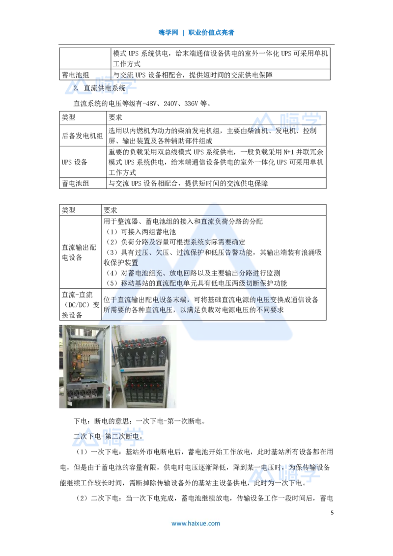 07.2025杨鹏-名师精讲通关-第一章（7）1.5通信电源系统的特点及供电方式、通信电源系统的组成及功能_2026年一级建造师_2026年一建通信_2025年一建通信SVIP_讲义