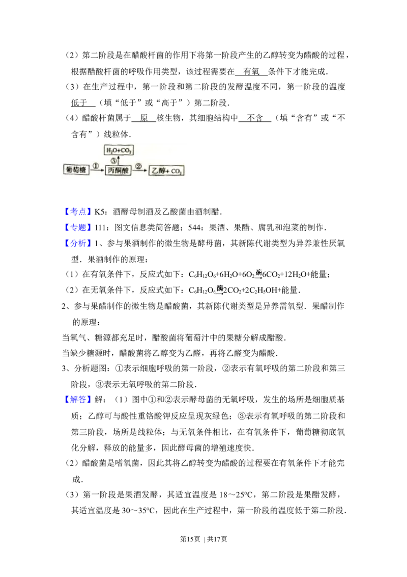 2016年高考生物试卷（新课标Ⅱ）（解析卷）_生物历年高考真题_新&middot;Word版2008-2025&middot;高考生物真题_生物（按年份分类）2008-2025_2016&middot;高考生物真题