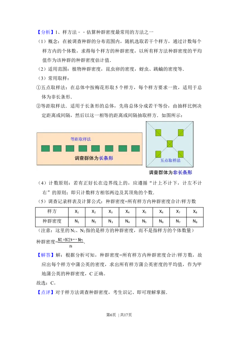 2016年高考生物试卷（新课标Ⅱ）（解析卷）_生物历年高考真题_新&middot;Word版2008-2025&middot;高考生物真题_生物（按年份分类）2008-2025_2016&middot;高考生物真题