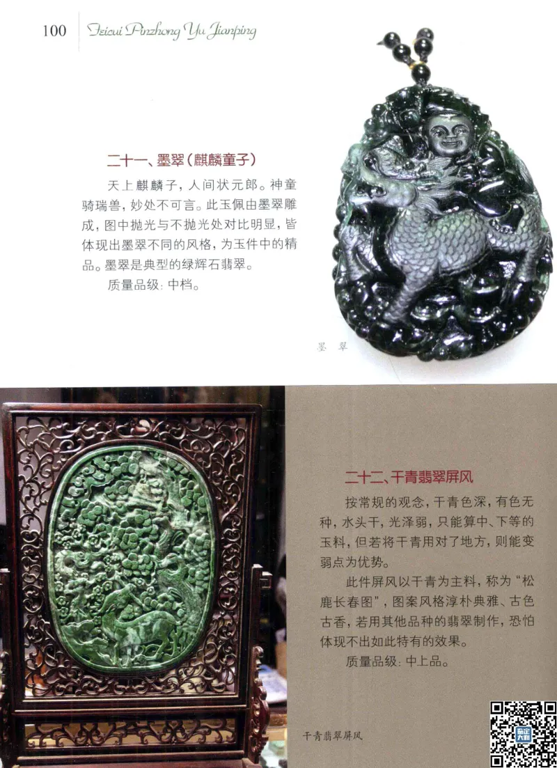 翡翠品种与鉴评_X018-玉石珠宝鉴定教程最新合集_6、翡翠鉴定专题全套课程_翡翠电子书_更新