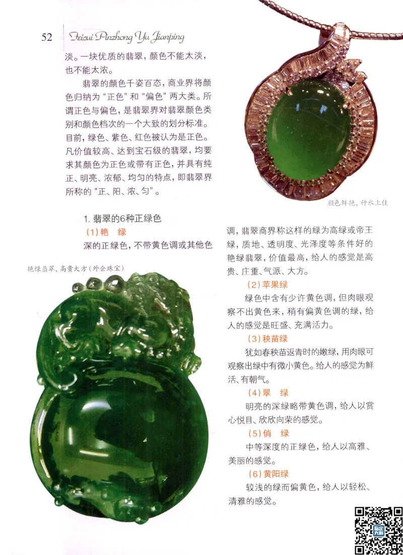 翡翠品种与鉴评_X018-玉石珠宝鉴定教程最新合集_6、翡翠鉴定专题全套课程_翡翠电子书_更新