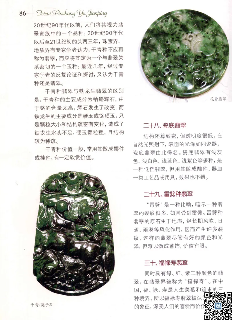翡翠品种与鉴评_X018-玉石珠宝鉴定教程最新合集_6、翡翠鉴定专题全套课程_翡翠电子书_更新