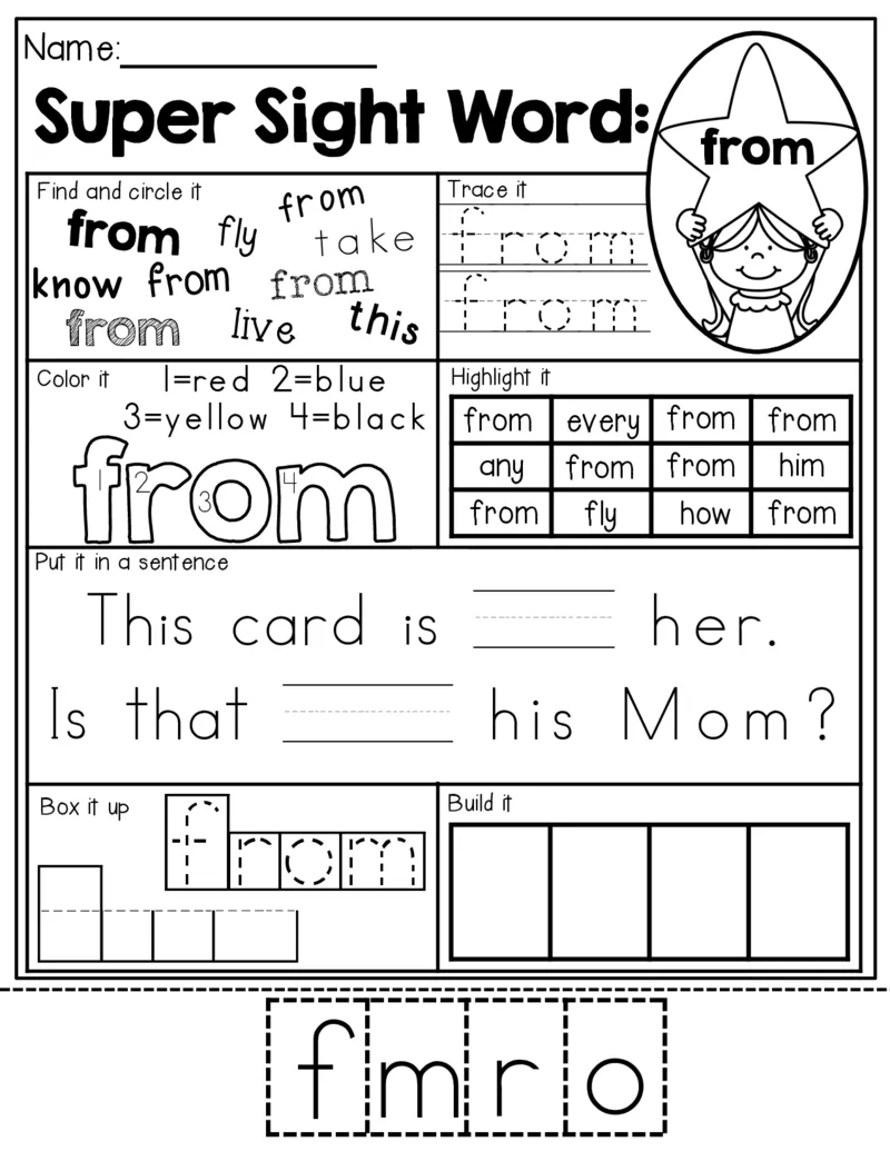 3自然拼读SightWords(启蒙阅读高频词）_幼小衔接全套_幼小衔接资料大全_幼小衔接资料1️⃣_017高频词翻翻卡500页_五个级别高频词SightWords练习纸​