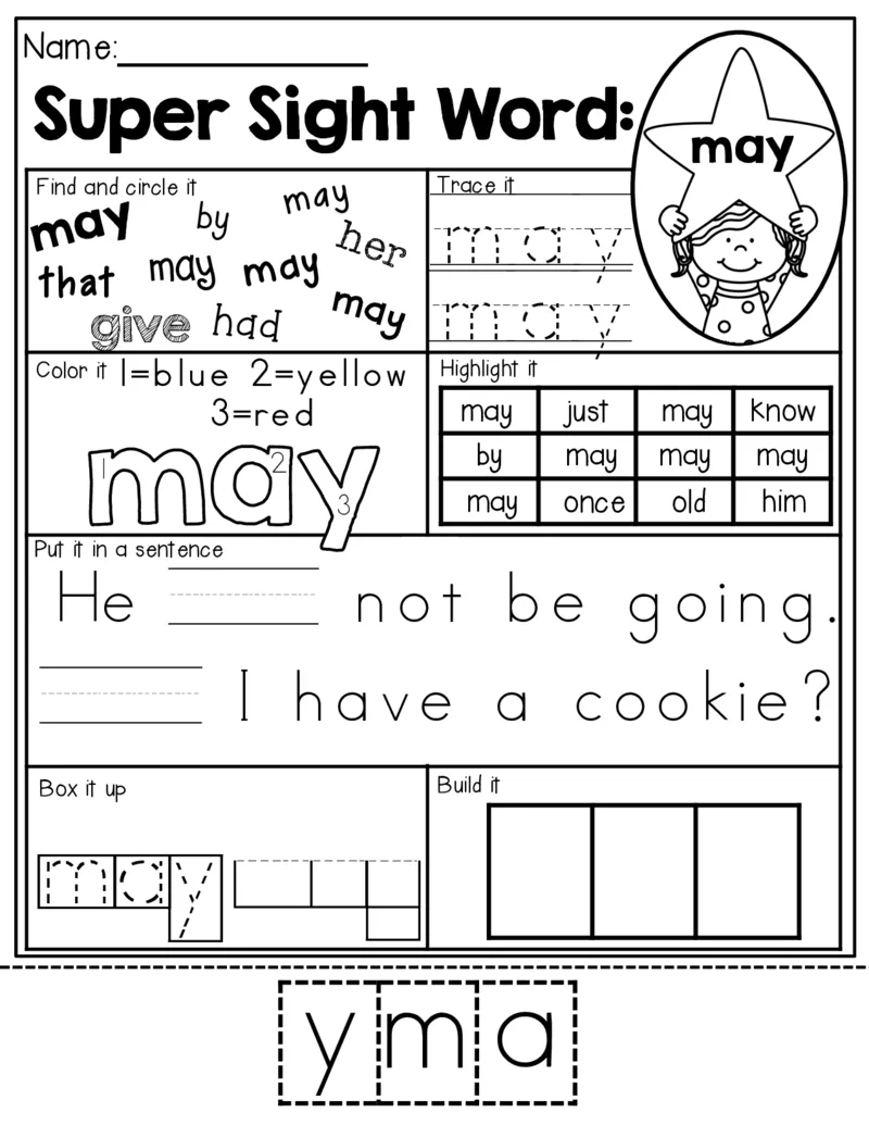 3自然拼读SightWords(启蒙阅读高频词）_幼小衔接全套_幼小衔接资料大全_幼小衔接资料1️⃣_017高频词翻翻卡500页_五个级别高频词SightWords练习纸​