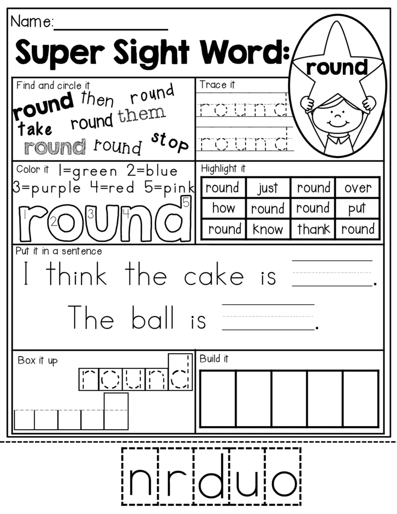 3自然拼读SightWords(启蒙阅读高频词）_幼小衔接全套_幼小衔接资料大全_幼小衔接资料1️⃣_017高频词翻翻卡500页_五个级别高频词SightWords练习纸​