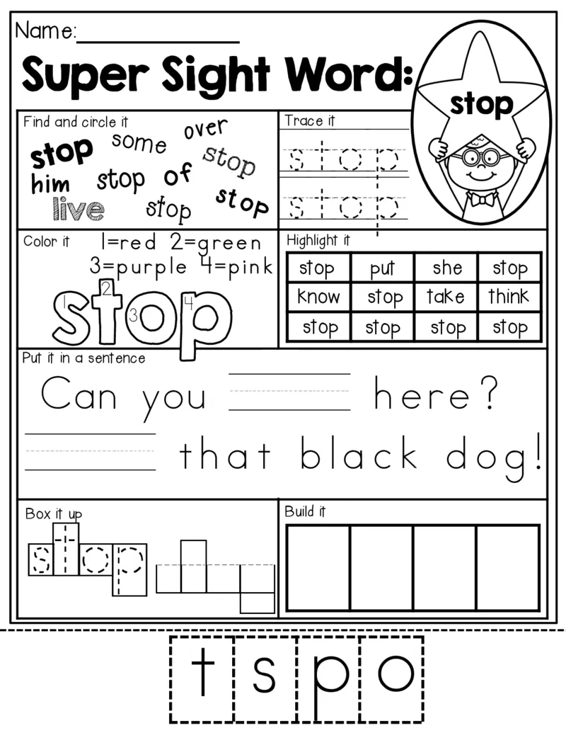 3自然拼读SightWords(启蒙阅读高频词）_幼小衔接全套_幼小衔接资料大全_幼小衔接资料1️⃣_017高频词翻翻卡500页_五个级别高频词SightWords练习纸​