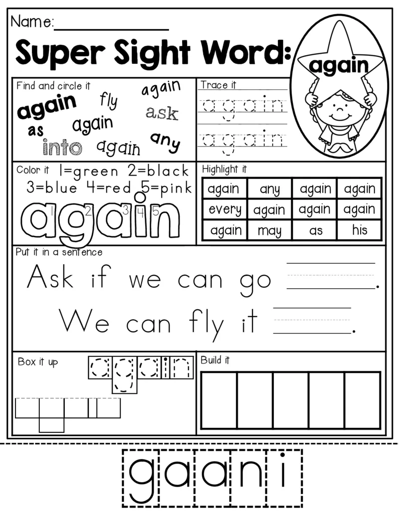 3自然拼读SightWords(启蒙阅读高频词）_幼小衔接全套_幼小衔接资料大全_幼小衔接资料1️⃣_017高频词翻翻卡500页_五个级别高频词SightWords练习纸​