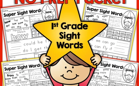 3自然拼读SightWords(启蒙阅读高频词）_幼小衔接全套_幼小衔接资料大全_幼小衔接资料1️⃣_017高频词翻翻卡500页_五个级别高频词SightWords练习纸​