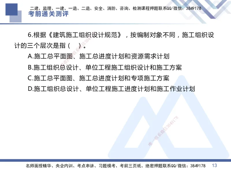 01.2025王晓丹-考前通关测评-管理1_2026年一级建造师_2026年一建管理_2025年一建管理SVIP_04-冲刺串讲✿考点强化✿小灶集训_40-管理《考前通关测评》王晓丹HX_讲义