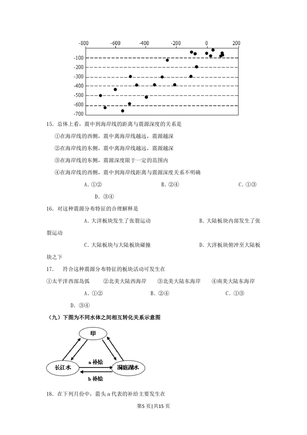 2013年高考地理试题（上海）（空白卷）_地理历年高考真题_新&middot;PDF版2008-2025&middot;高考地理真题_地理（按年份分类）2008-2025_2013&middot;地理高考真题