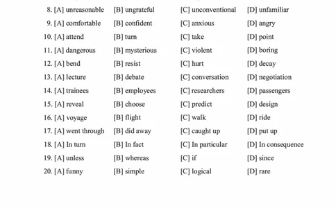 2015年考研英语二真题（可复制搜索查词）(1)_❤️2.2010-2024年考研英语二真题及解析_01、真题部分