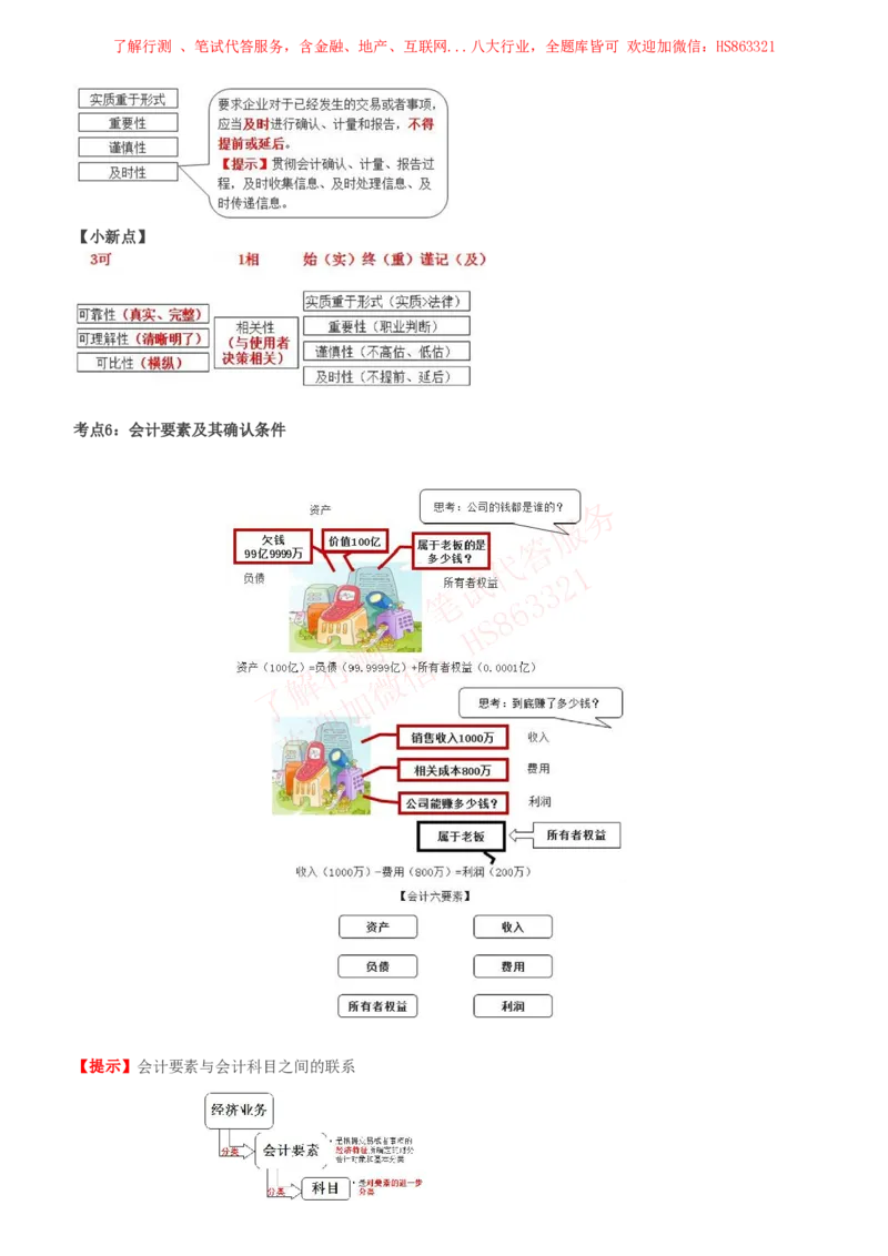 课时1：会计专项-会计知识高频考点复习讲义_2025春招题库汇总_八大题库-1_04八大汇总_立信_7、立信综合资料整理_立信会计专业能力专业知识点讲义整理