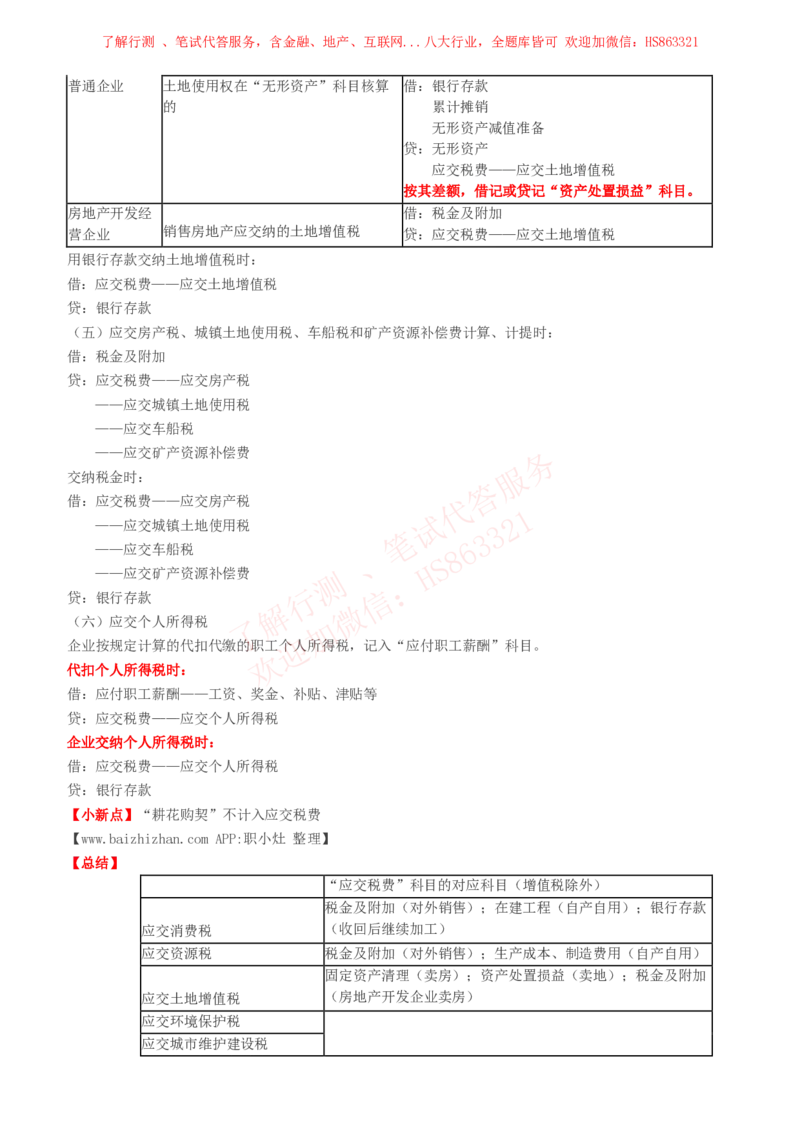 课时1：会计专项-会计知识高频考点复习讲义_2025春招题库汇总_八大题库-1_04八大汇总_立信_7、立信综合资料整理_立信会计专业能力专业知识点讲义整理