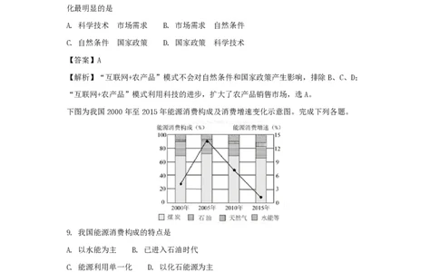 2017年高考地理试卷（浙江）（11月）（解析卷）_地理历年高考真题_新&middot;PDF版2008-2025&middot;高考地理真题_地理（按省份分类）2008-2025_2008-2025&middot;（浙江）地理高考真题