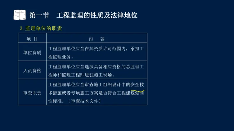 01-2025年课程讲义-监理法规-课程精讲-第1章第1节_2026年一级建造师_2026年一建法规_2025年一建法规SVIP_02-基础精讲✿高端面授✿深度强化_21-法规《教材精讲班》王竹梅SMR_讲义