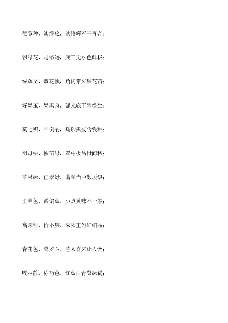 相玉口诀_X018-玉石珠宝鉴定教程最新合集_8、玉石翡翠鉴定与投资电子资料