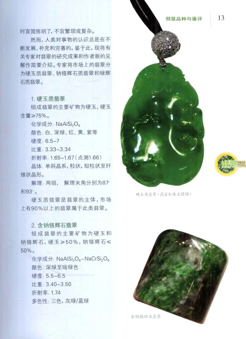 翡翠品种与鉴评_X018-玉石珠宝鉴定教程最新合集_6、翡翠鉴定专题全套课程_翡翠电子书_翡翠品评