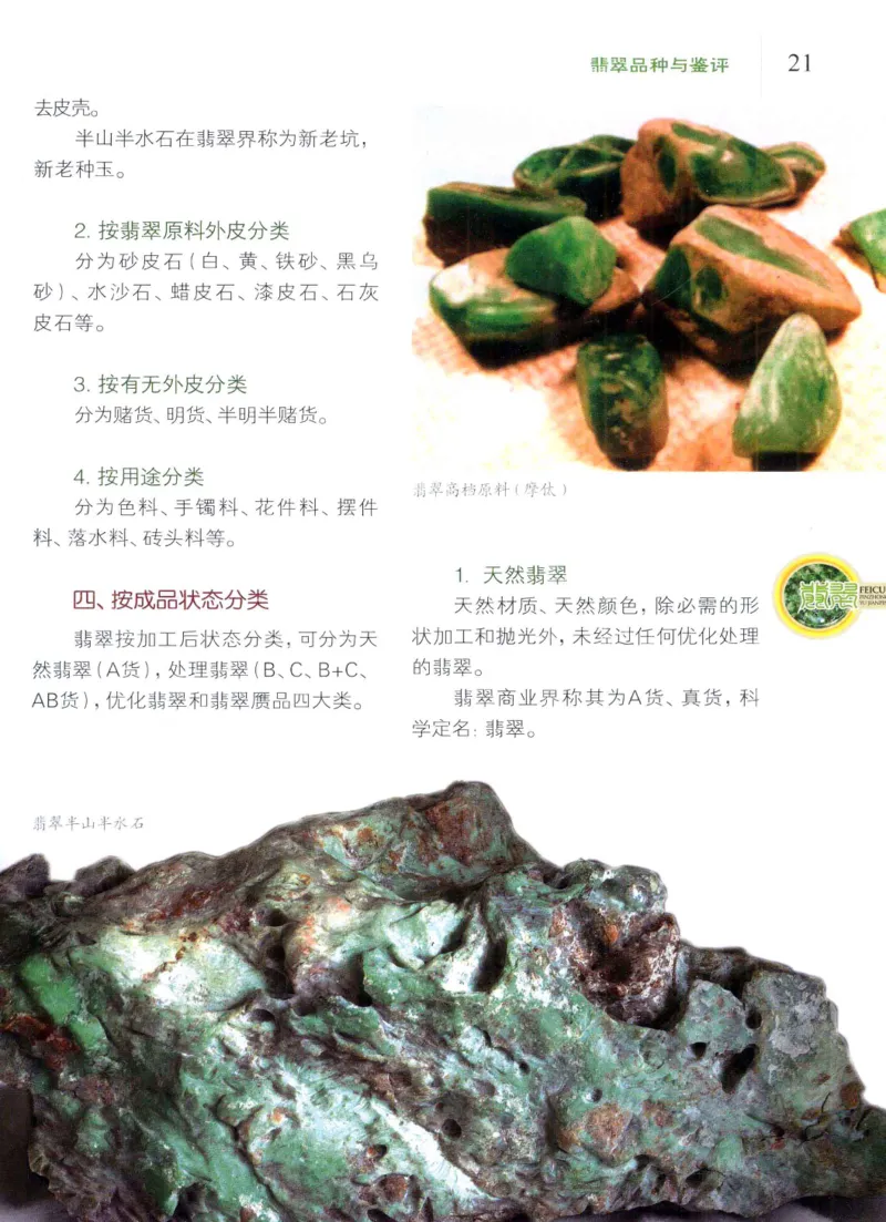 翡翠品种与鉴评_X018-玉石珠宝鉴定教程最新合集_6、翡翠鉴定专题全套课程_翡翠电子书_翡翠品评
