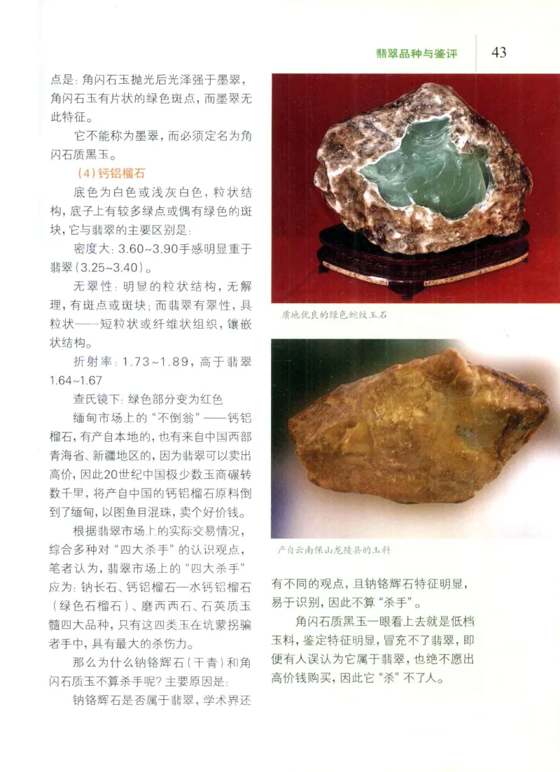 翡翠品种与鉴评_X018-玉石珠宝鉴定教程最新合集_6、翡翠鉴定专题全套课程_翡翠电子书_翡翠品评