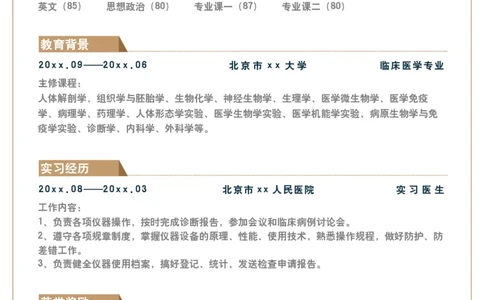 研究生复试简历模板19_26考研复试_10考研复试资料25_2025考研复试简历124款_导师喜欢的研究生复试简历模板