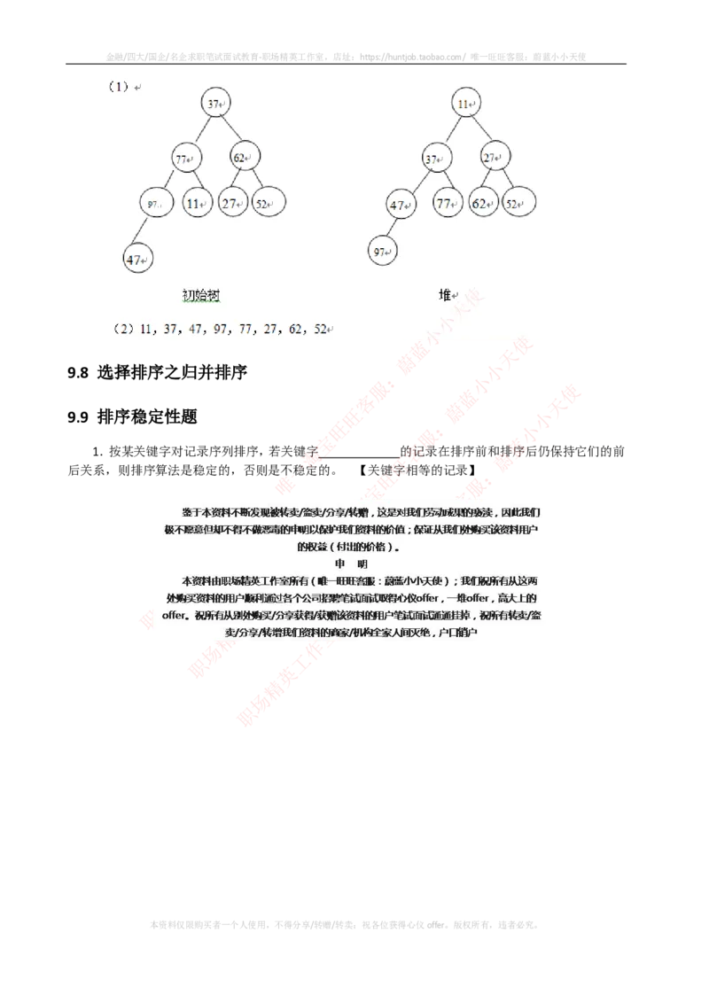 计算机类-数据结构与算法分析练习题_2025春招题库汇总_国企题库_国家能源_20230827_151217_2-国家能源集团2023招聘笔试完整知识点（专业知识部分）_计算机类