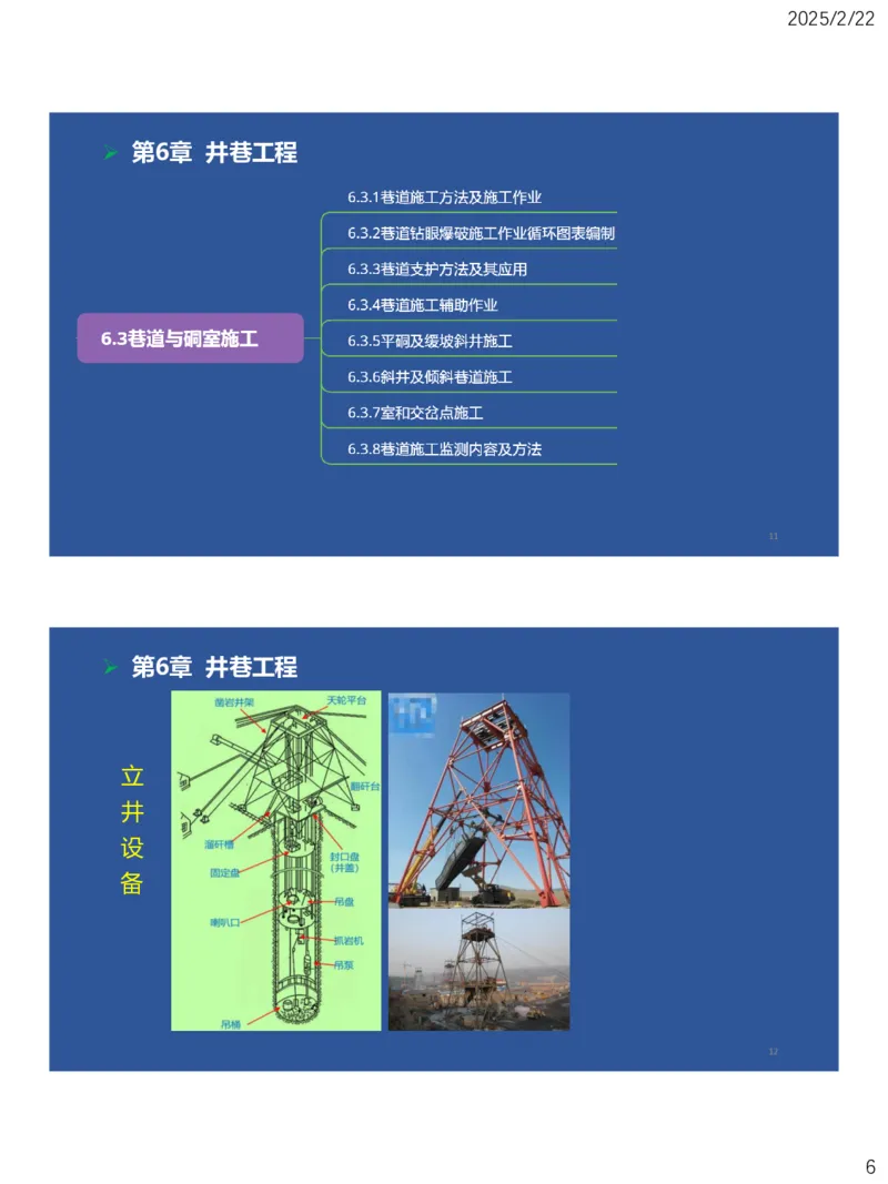 06、一建矿业第6章井巷工程_2026年一级建造师_2026年一建矿业_2025年一建矿业SVIP_02-基础精讲✿高端面授✿深度强化_15-矿业《自营全系班》大海SMR_讲义