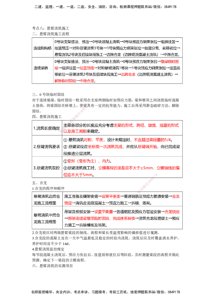 25一建-网络密训知识点-公路_2026年一级建造师_2026年一建公路_2025年一建公路SVIP_04-冲刺串讲✿考点强化✿小灶集训_55-公路《考前天成密训》李昌春HX_讲义