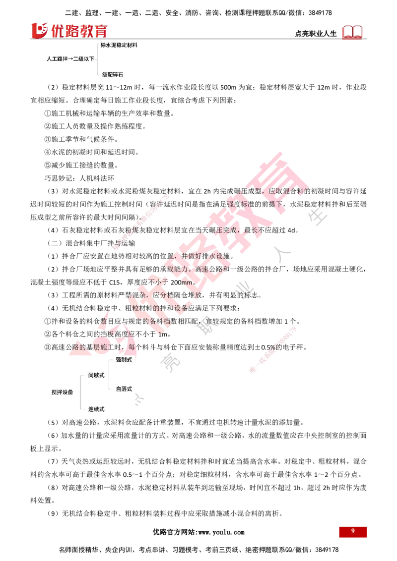 25年一建《公路实务》精讲第2章（28~34节）讲义打印版_2026年一级建造师_2026年一建公路_2025年一建公路SVIP_02-基础精讲✿高端面授✿深度强化_21-公路《教材精讲班》邓老师YL