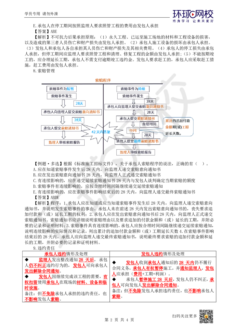 21.第21讲-32工程合同管理3_2026年一级建造师_2026年一建管理_2025年一建管理SVIP_02-基础精讲✿高端面授✿深度强化_25-管理《考点精讲班》张君、郑春秋HQ_郑春秋_讲义