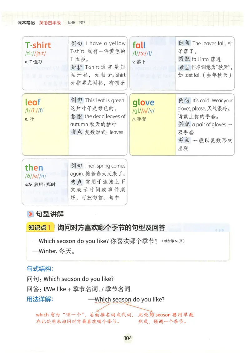 25秋时光学英语课本比较人教pep-4年级上册