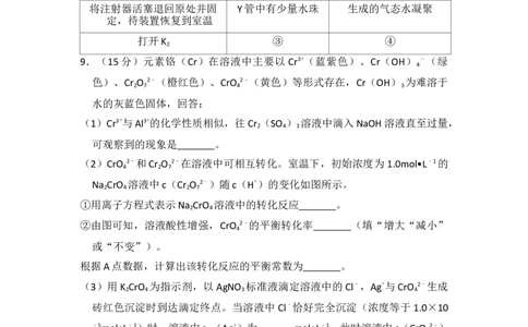 2016年高考化学试卷（新课标Ⅰ）（空白卷）_历年高考真题合集_化学历年高考真题_新&middot;Word版2008-2025&middot;高考化学真题_化学（按省份分类）2008-2025_2012-2024&middot;（福建）化学高考真题