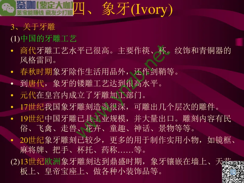 第12讲：自然历史中的生命瑰宝：有机宝石(珊瑚、琥珀、象牙等)_X018-玉石珠宝鉴定教程最新合集_3、珠宝玉石鉴赏学习资料合集_珠宝玉石大学培训讲座教材