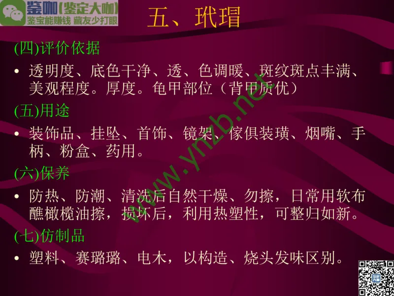 第12讲：自然历史中的生命瑰宝：有机宝石(珊瑚、琥珀、象牙等)_X018-玉石珠宝鉴定教程最新合集_3、珠宝玉石鉴赏学习资料合集_珠宝玉石大学培训讲座教材