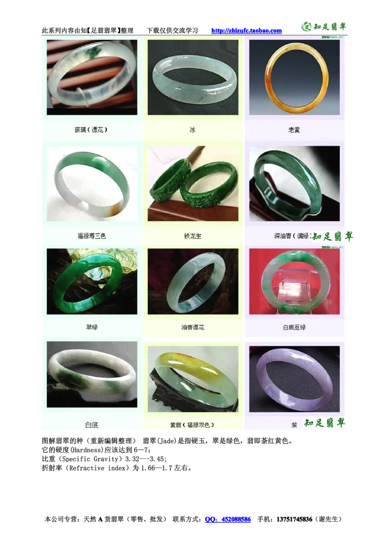 翡翠入门-翡翠种色图解_X018-玉石珠宝鉴定教程最新合集_8、玉石翡翠鉴定与投资电子资料