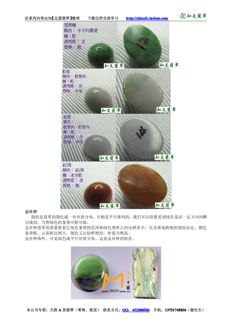 翡翠入门-翡翠种色图解_X018-玉石珠宝鉴定教程最新合集_8、玉石翡翠鉴定与投资电子资料