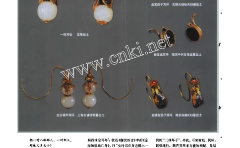 明代的耳环和耳坠_X018-玉石珠宝鉴定教程最新合集_10、文玩首饰金银首饰专题资料（宋元明）
