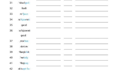 2026春人教版英语八下Unit5看音标默单词_初中英语新版_最新人教版英语八年级下册_2026春新人教版八下（更新中）_04单词背诵默写8个表（全）
