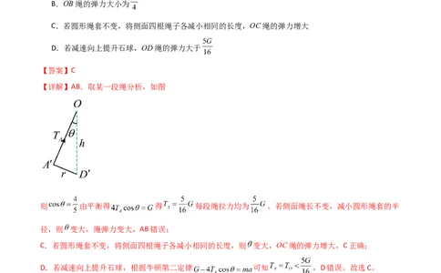 专题09降维法（解析版）_2025高中物理模型方法技巧高三复习专题练习讲义_高考物理备考方法