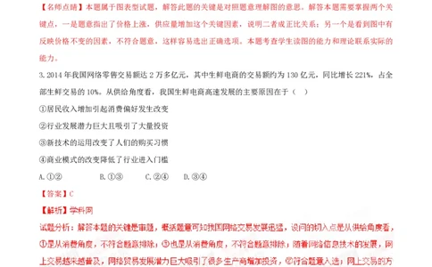 2015年高考政治试卷（海南）（解析卷）_政治历年高考真题_新&middot;PDF版2008-2025&middot;高考政治真题_政治（按省份分类）2008-2025_2008-2024&middot;（海南）政治高考真题