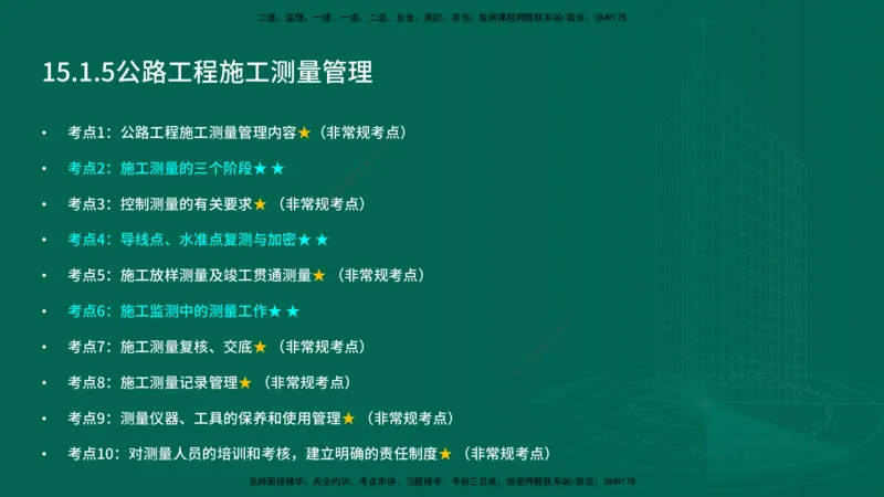 25年一建《公路实务》精讲第15章讲义在线版_2026年一级建造师_2026年一建公路_2025年一建公路SVIP_02-基础精讲✿高端面授✿深度强化_21-公路《教材精讲班》邓老师YL