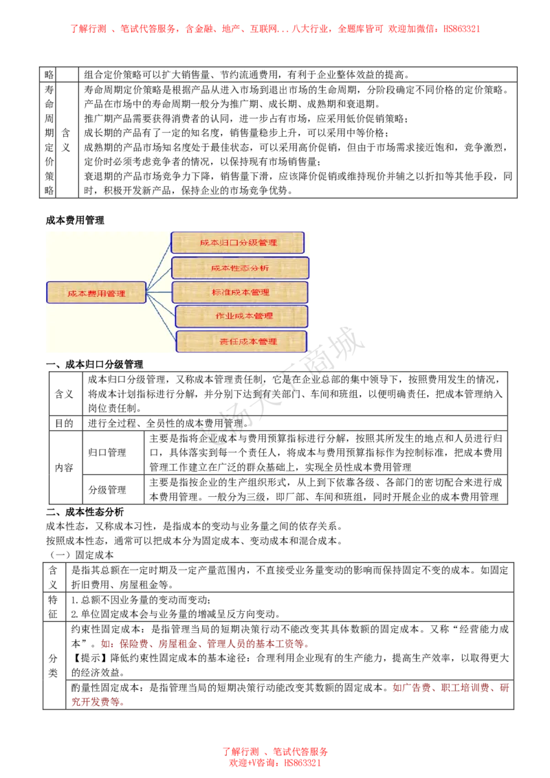 财务管理知识高频考点复习讲义_2025春招题库汇总_八大题库-1_04八大汇总_致同_会计专项-专业能力专业知识点讲义整理