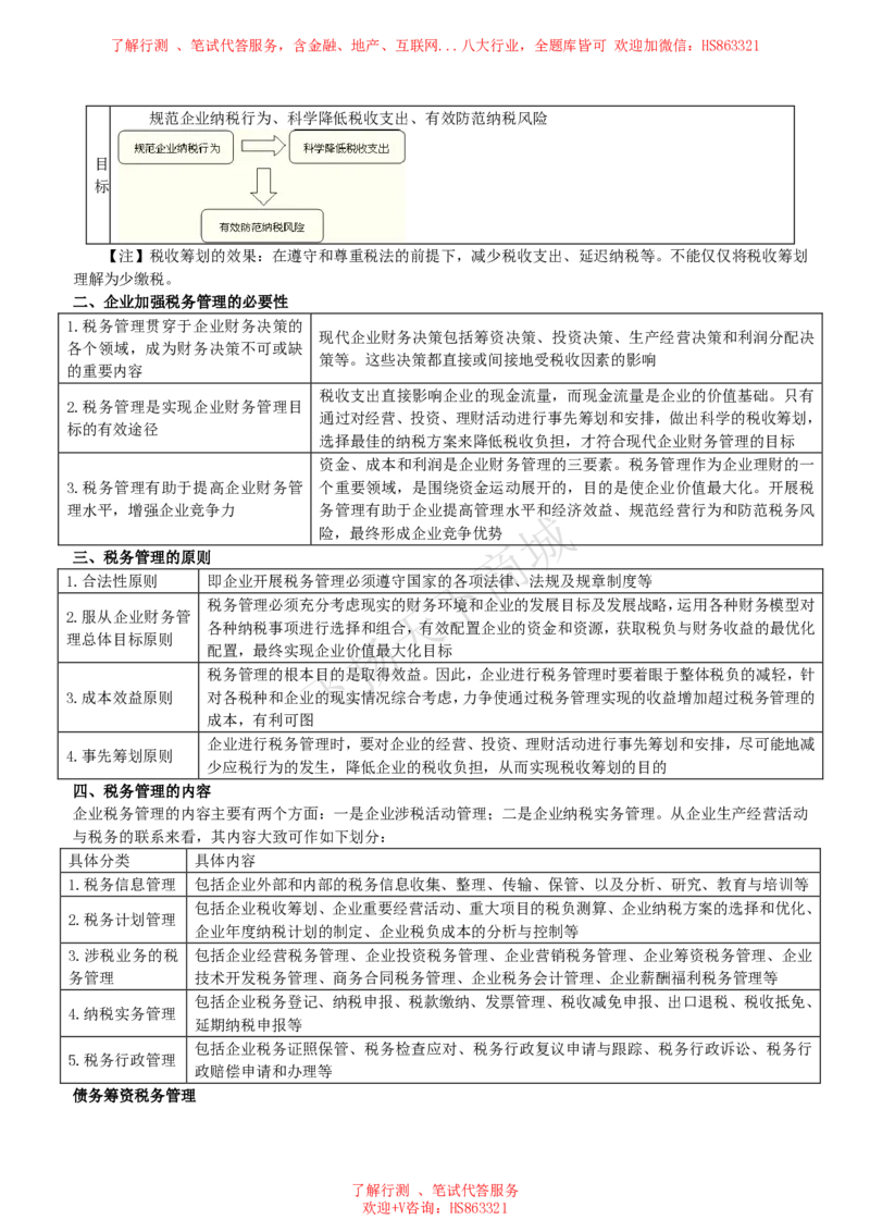 财务管理知识高频考点复习讲义_2025春招题库汇总_八大题库-1_04八大汇总_致同_会计专项-专业能力专业知识点讲义整理