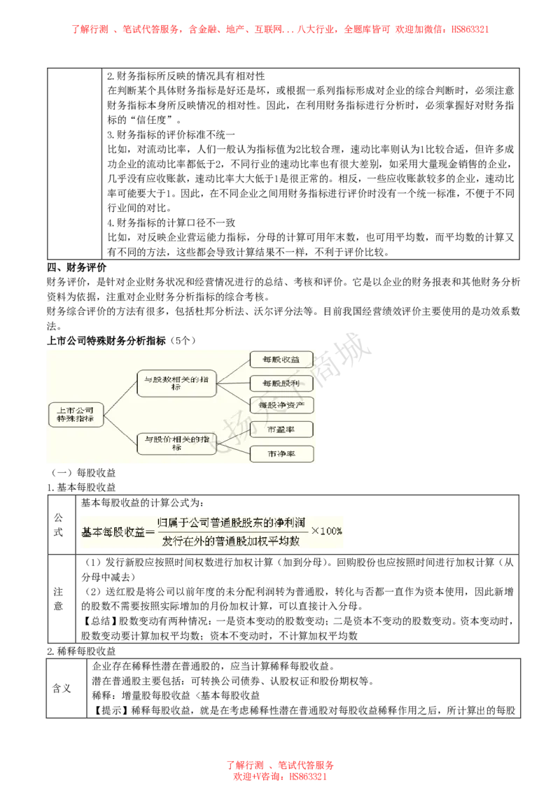 财务管理知识高频考点复习讲义_2025春招题库汇总_八大题库-1_04八大汇总_致同_会计专项-专业能力专业知识点讲义整理