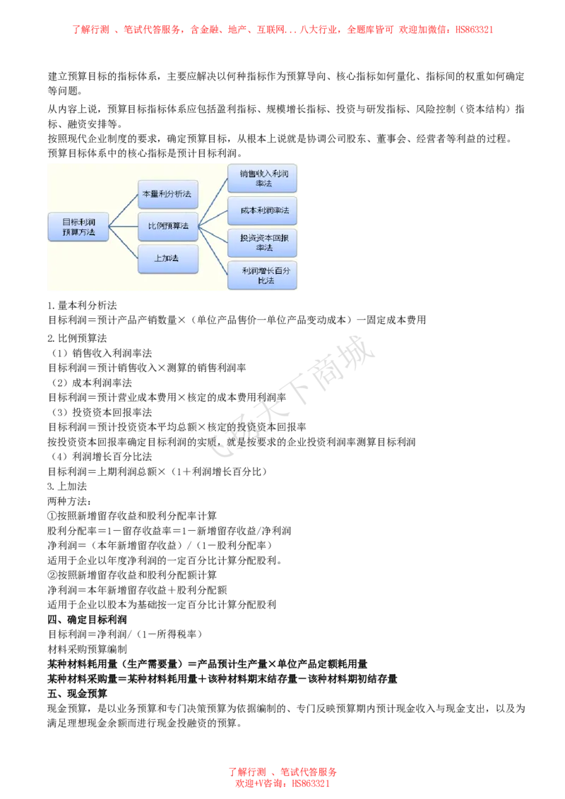 财务管理知识高频考点复习讲义_2025春招题库汇总_八大题库-1_04八大汇总_致同_会计专项-专业能力专业知识点讲义整理