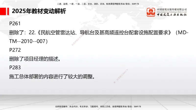 01.17一建《民航》新教材变动解析课（第1轮）_2026年一级建造师_2026年一建民航_2025年一建民航SVIP_02-基础精讲✿高端面授✿深度强化_09-民航《教材精讲班》谷永生JGS_讲义
