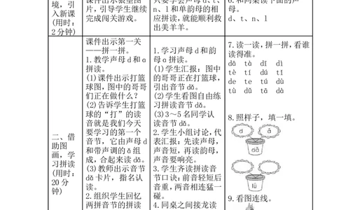 dtnl导学案_幼小衔接全套_7.幼小衔接全套_01、拼音_1、拼音课件及教案、练习题等_04dtnl