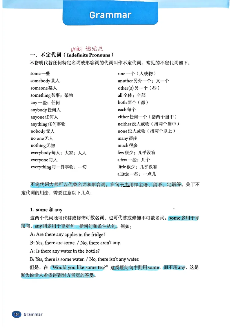 2025秋八上英语手写笔记-1_初中英语新版_最新人教版英语八年级上册_新版_初中英语8上新更新第三套可选择_07课堂笔记