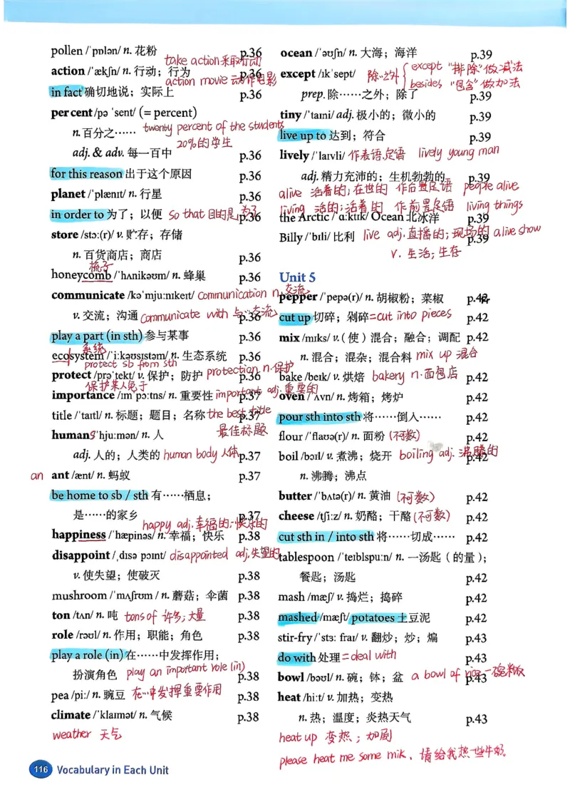 2025秋八上英语手写笔记-1_初中英语新版_最新人教版英语八年级上册_新版_初中英语8上新更新第三套可选择_07课堂笔记