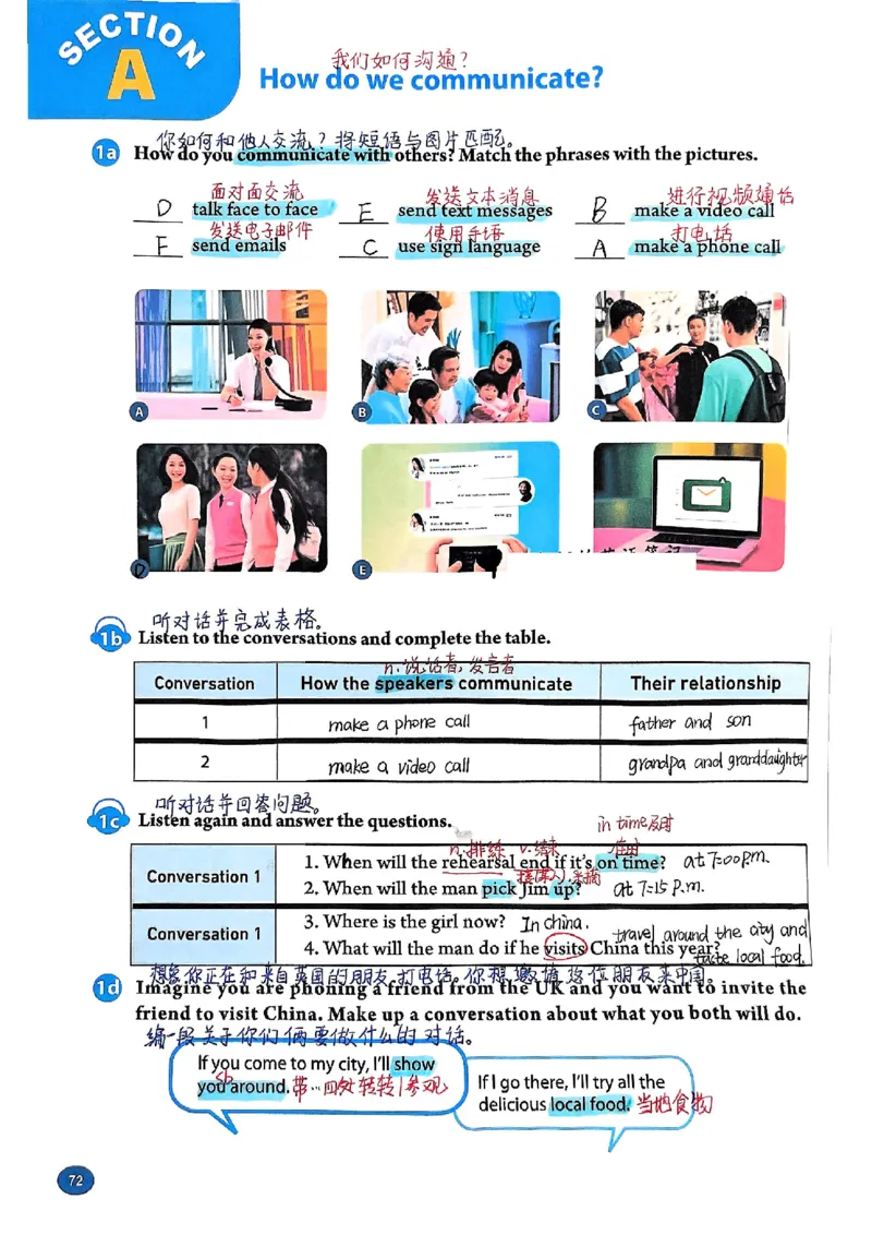 2025秋八上英语手写笔记-1_初中英语新版_最新人教版英语八年级上册_新版_初中英语8上新更新第三套可选择_07课堂笔记