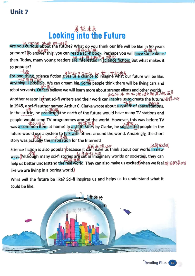 2025秋八上英语手写笔记-1_初中英语新版_最新人教版英语八年级上册_新版_初中英语8上新更新第三套可选择_07课堂笔记